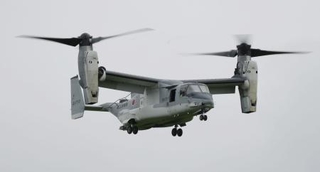 　陸上自衛隊の輸送機Ｖ２２オスプレイ