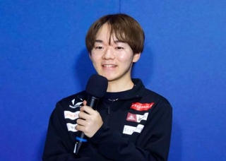　台北市で開かれたイベントで来季の復帰を明言したフィギュアスケート男子の鍵山優真＝２０日（共同）