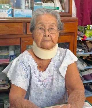 　賀数アデライダさん（フィリピン日系人リーガルサポートセンター提供）