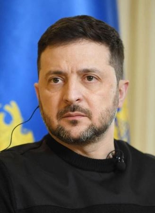 　ウクライナのゼレンスキー大統領