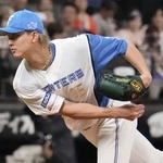 　ソフトバンク戦に先発した日本ハム・達＝エスコンフィールド