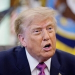 　トランプ米大統領（ゲッティ＝共同）