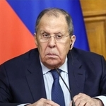 　ロシアのラブロフ外相（タス＝共同）
