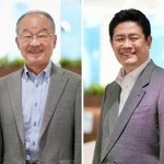 　ラスカー賞の受賞が決まった（左から）筑波大の柳沢正史教授、中外製薬の服部有宏元参与、北沢剛久参与、井川智之研究本部長（ともに米ラスカー財団提供）