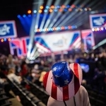 　テキサス州で始まった米共和党大会＝９日、ダラス（ＡＰ＝共同）