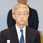 　講演に臨む日銀の増一行審議委員＝１０日午前、福井市