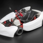 　トヨタ自動車が発売した入門用レーシングカート「ＧＲカート」