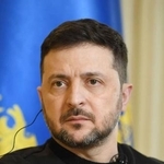 　ウクライナのゼレンスキー大統領