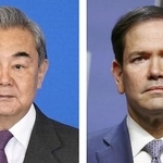 　中国の王毅外相、ルビオ米国務長官（ゲッティ＝共同）