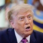 　トランプ米大統領（ゲッティ＝共同）