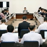 　「大阪都構想」の制度案を作る大阪府市の法定協議会＝１８日午前、大阪市役所