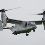 　陸上自衛隊の輸送機Ｖ２２オスプレイ