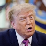 　トランプ米大統領（ゲッティ＝共同）