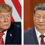 　トランプ米大統領（ゲッティ＝共同）、中国の習近平国家主席