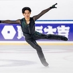 　男子フリー　演技する蛯原大弥＝アンカラ（ＩＳＵ提供・ゲッティ＝共同）
