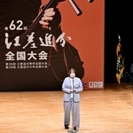 　北海道江差町で開かれた民謡「江差追分」の全国大会＝２０日午後