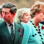 　チャールズ英皇太子（当時）（左）とダイアナ妃＝１９９２年１１月、ソウル（ＰＡ通信＝共同）