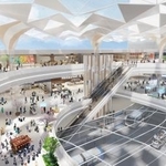 　２０３０年代の開業が想定される成田空港新ターミナルのイメージ（国交省提供）