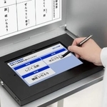 　電子投票のイメージ（京セラ提供）