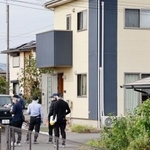 　事件があった群馬県太田市の現場付近＝２５日午後