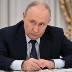 　ロシアのプーチン大統領＝２８日、モスクワ（ＡＰ＝共同）