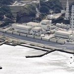 　宮城県の東北電力女川原発＝２０２４年１０月