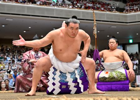 横綱豊昇龍、久々の土俵入り|全国海外|神戸新聞NEXT