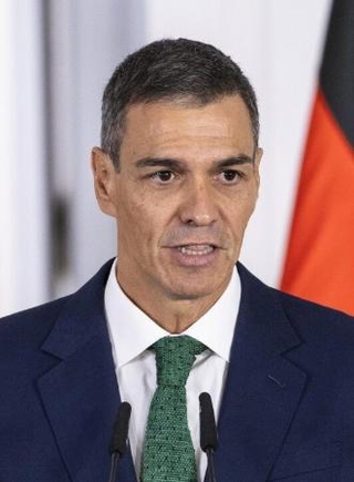 　スペインのサンチェス首相（ゲッティ＝共同）