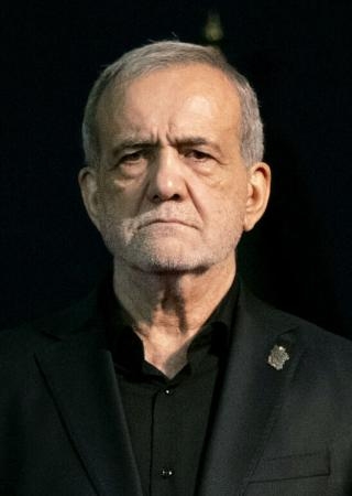 　イランのペゼシュキアン大統領（ゲッティ＝共同）