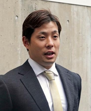 　取材に応じるソフトバンクの大江竜聖投手＝６日、みずほペイペイドーム