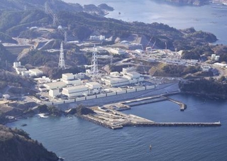 　宮城県の東北電力女川原発＝２０２５年１２月