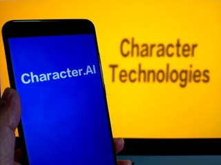 　米キャラクター・テクノロジーズが運営する「キャラクターＡＩ」のロゴ（ゲッティ＝共同）