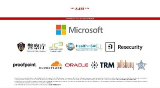 　無害化されたフィッシング業者のシステムに表示されるページ（警察庁提供）