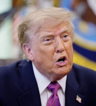 　トランプ米大統領（ゲッティ＝共同）