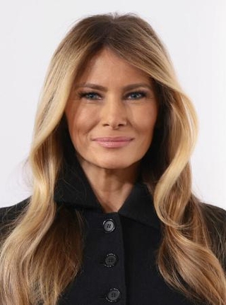 　トランプ米大統領の妻メラニアさん（ゲッティ＝共同）