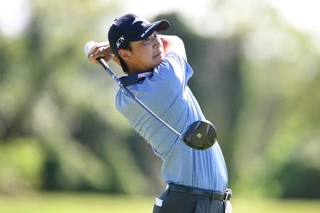 　メキシコ・オープンの第２ラウンドで通算１１アンダーとなり２位の平田憲聖＝ビダンタ・バジャルタ（ゲッティ＝共同）
