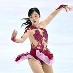 　女子ＳＰ　演技する中井亜美＝田中貴金属アイスアリーナ