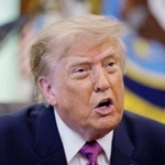 　トランプ米大統領（ゲッティ＝共同）