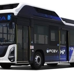 　トヨタ自動車の燃料電池バス「ＳＯＲＡ（ソラ）」の新型車