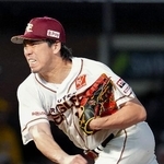 　６回１失点で６勝目を挙げた楽天・前田健＝楽天モバイルパーク