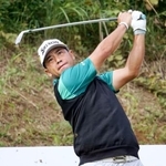 　練習ラウンドで調整する松山英樹＝横浜ＣＣ