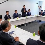 　衆院選挙制度に関する政党間協議の初会合＝６日午後、国会
