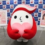 　警察庁の犯罪被害者支援のシンボルマーク「ギュっとちゃん」＝５日、警察庁
