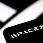 　米宇宙開発企業スペースＸのロゴ＝６月（ロイター＝共同）