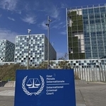 　オランダ西部ハーグにある、国際刑事裁判所の本部＝９月（共同）