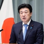 　記者会見する木原官房長官＝１４日午前、首相官邸