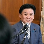 　閣議後に記者会見する武部農相＝１６日午前、国会