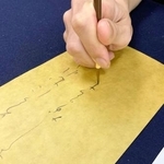 　ユネスコの無形文化遺産への登録を申請した「書道」（文化庁提供）