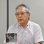 　執筆した本について話す小島周一弁護士＝９月、東京都千代田区