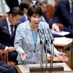 　参院予算委で答弁する高市首相＝１９日午後